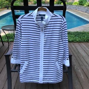 Karen Scott zip jacket